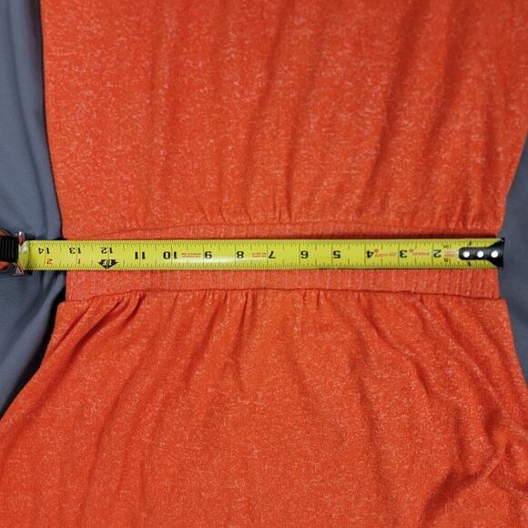 Daily Practice Knit Lounge Set XS Orange Ribbed Waist Minimalist - Picture 8 of 10